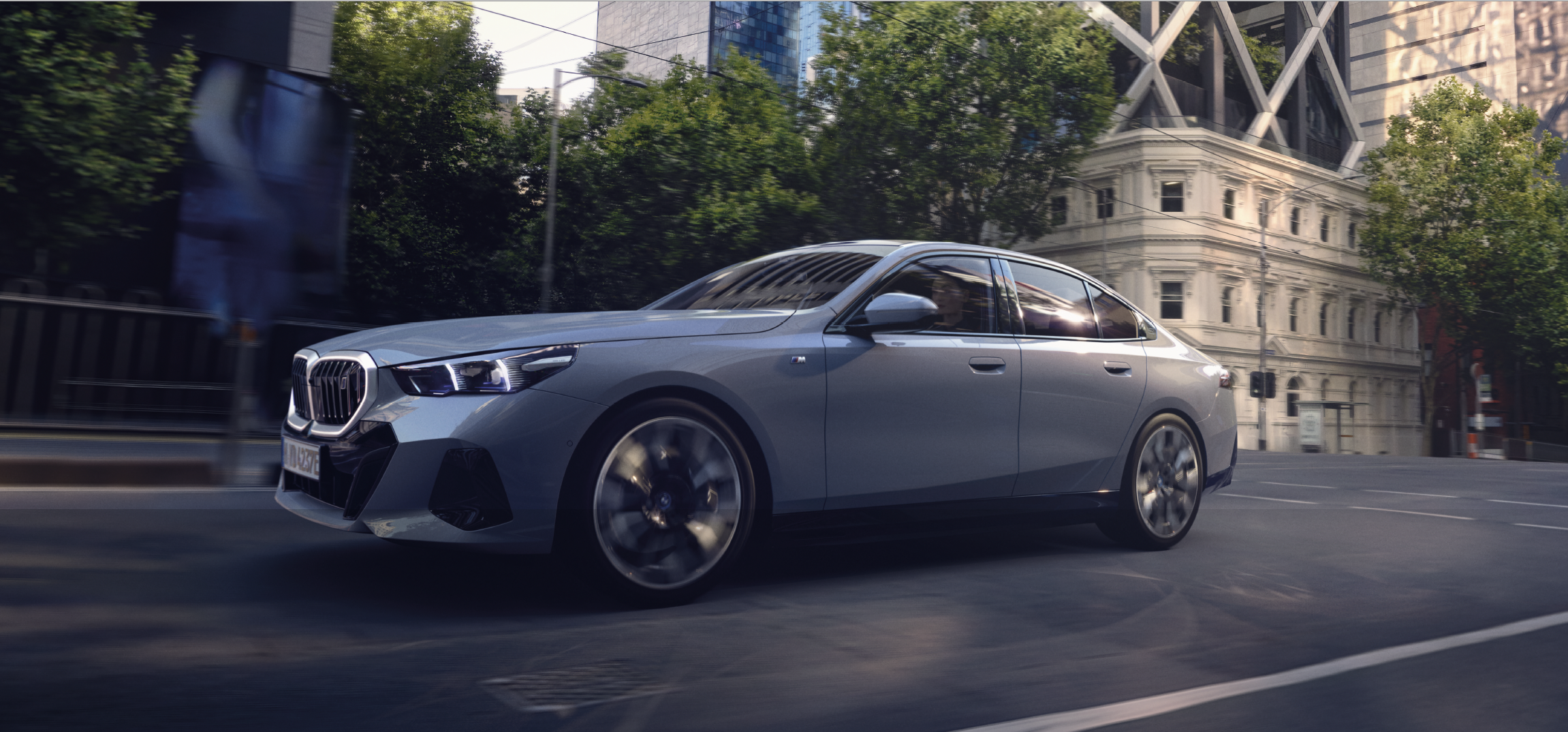 The all-electric BMW i5
